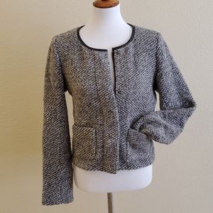 Grey Boucle Jacket